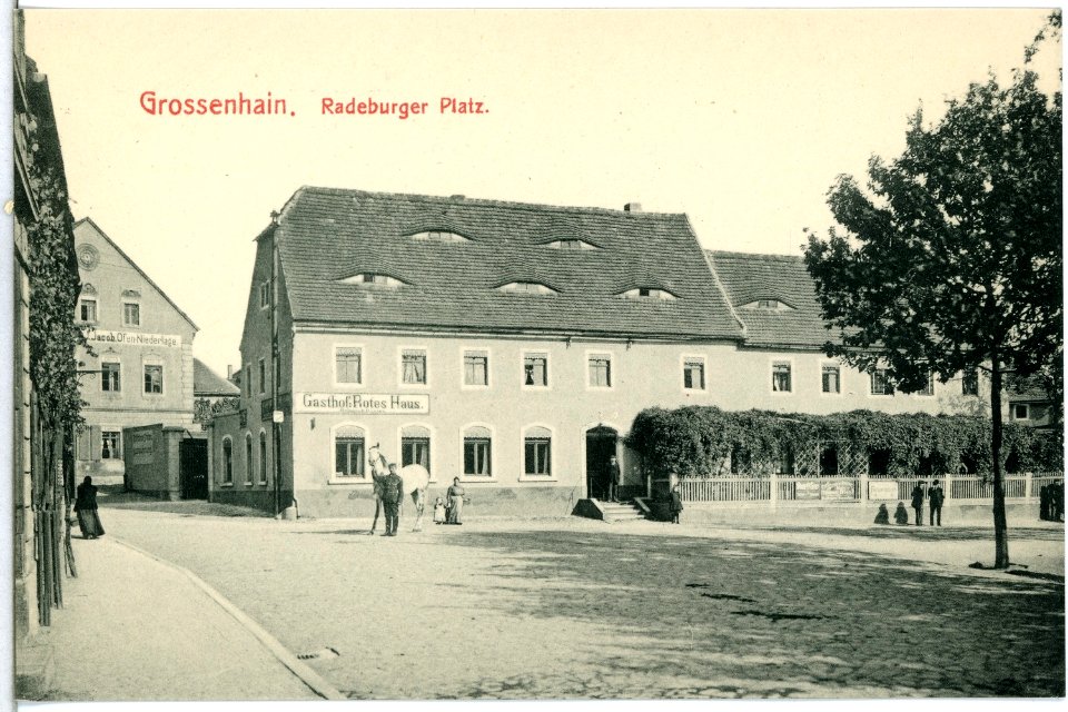 14110-Großenhain-1912-Radeburger Platz-Brück & Sohn Kunstverlag