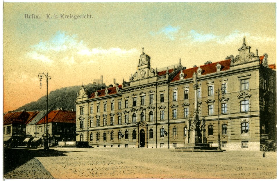 14007-Brüx-1912-K. K. Kreisgericht-Brück & Sohn Kunstverlag