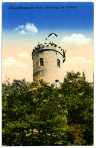 12954-Collmberg-1911-bei Oschatz, Aussichtsturm-Brück & Sohn Kunstverlag