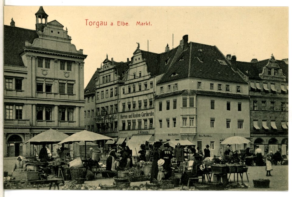 12859-Torgau-1911-Markt-Brück & Sohn Kunstverlag