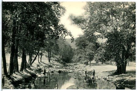 13765-Karlsbad-1912-Teplpartie am Golfplatz-Brück & Sohn Kunstverlag
