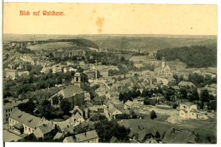 12795-Waldheim-1911-Blick auf Waldheim-Brück & Sohn Kunstverlag