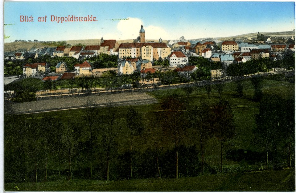 13720-Dippoldiswalde-1912-Blick auf Dippoldiswalde-Brück & Sohn Kunstverlag