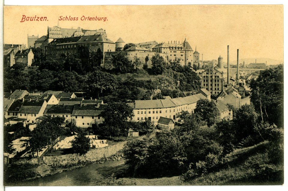 13339-Bautzen-1911-Schloß Ortenburg-Brück & Sohn Kunstverlag
