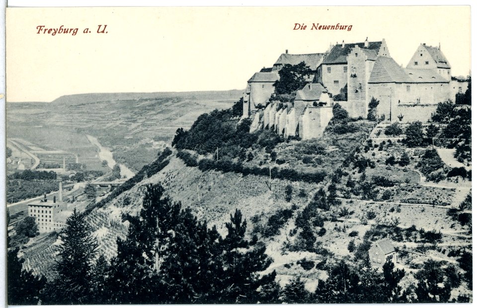 14166-Freyburg-1912-Die Neuenburg-Brück & Sohn Kunstverlag