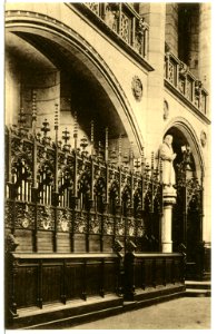 12979-Wittenberg-1911-Fürstengestühl in der Schloßkirche-Brück & Sohn Kunstverlag