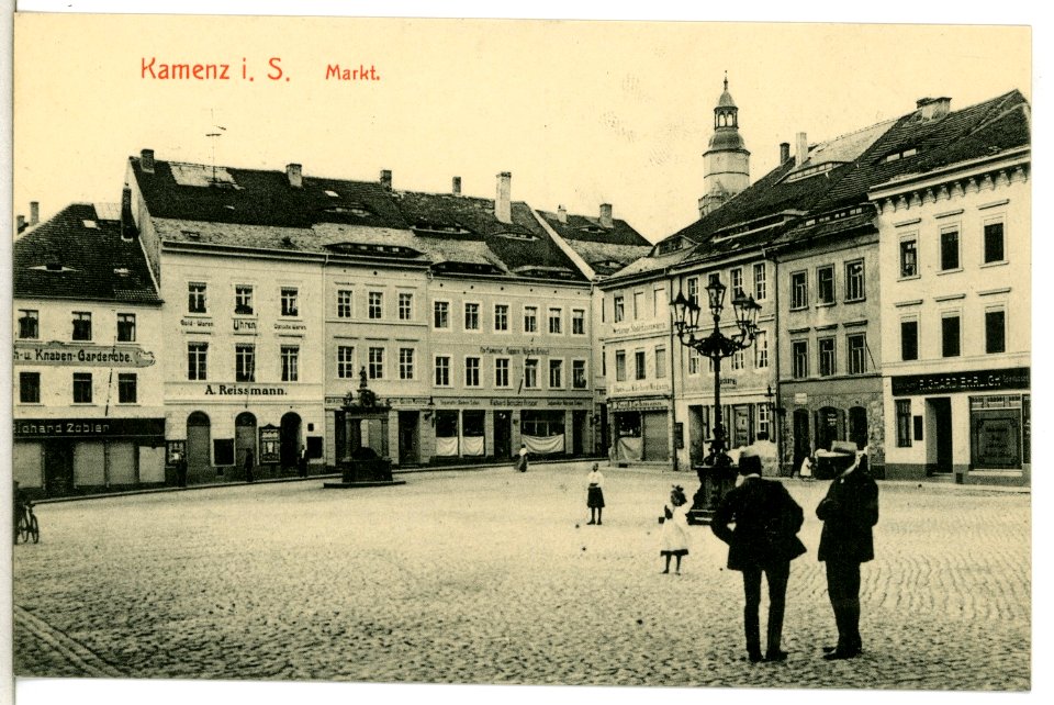 12547-Kamenz-1911-Markt-Brück & Sohn Kunstverlag