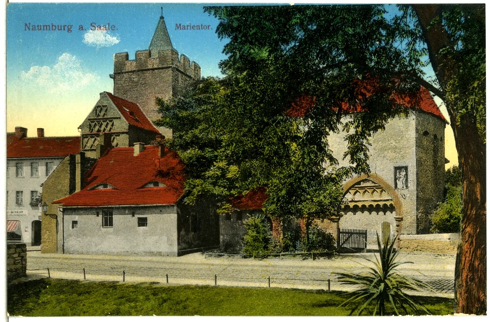 14101-Naumburg-1912-Marientor-Brück & Sohn Kunstverlag