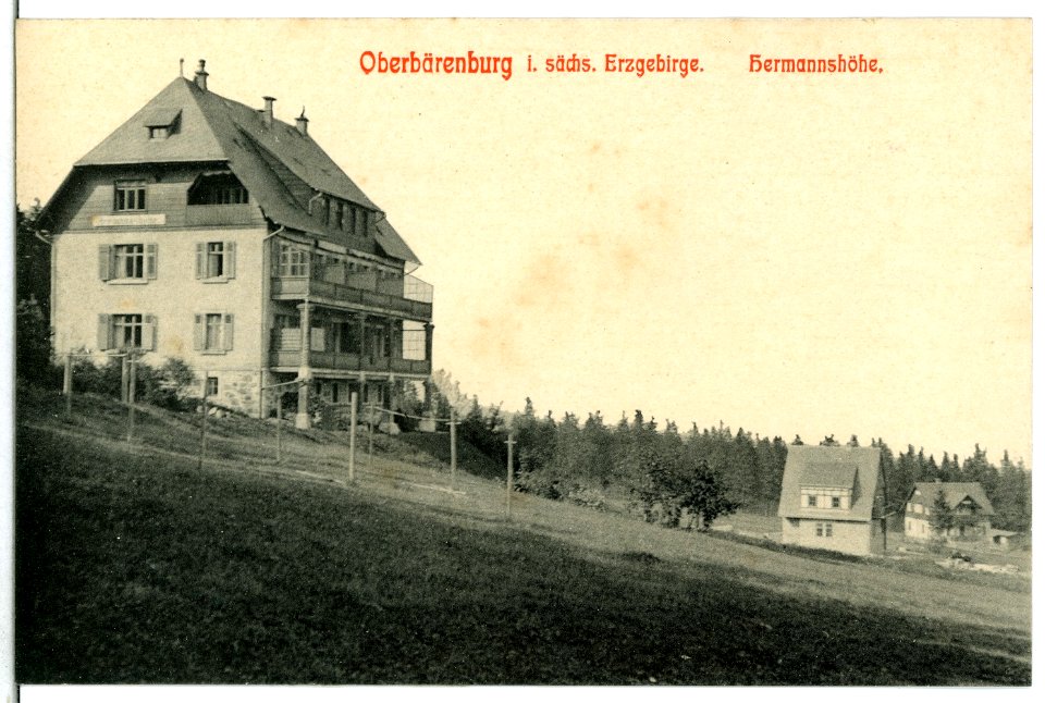12942-Oberbärenburg-1911-Hermannshöhe-Brück & Sohn Kunstverlag