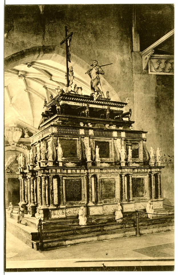 12518-Freiberg-1911-Grabdenkmal des Kurfürsten Moritz im Dom-Brück & Sohn Kunstverlag