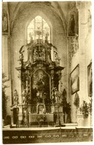 14051-Marienstern-1912-Kloster, Hochaltar in der Stiftskirche-Brück & Sohn Kunstverlag