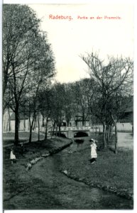 13131-Radeburg-1911-Partie an der Promnitz-Brück & Sohn Kunstverlag