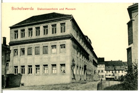 13009-Bischofswerda-1911-Diakonissenheim und Museum-Brück & Sohn Kunstverlag