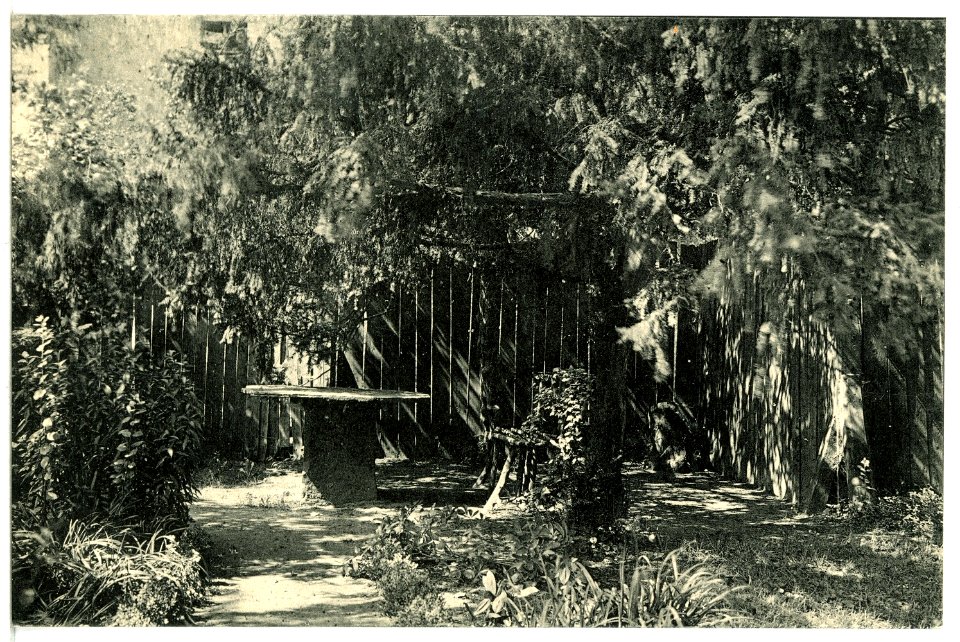 12893-Wittenberg-1911-Melanchthontisch in Melanchthons Garten-Brück & Sohn Kunstverlag