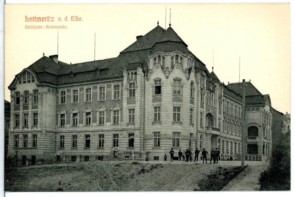 12923-Leitmeritz-1911-Divisions - Kommando-Brück & Sohn Kunstverlag