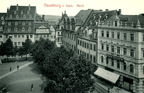 13950-Naumburg-1912-Markt-Brück & Sohn Kunstverlag