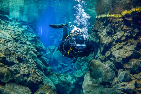 Ocean divers lung travel