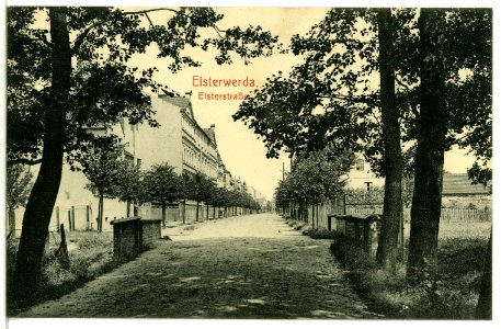 12558-Elsterwerda-1911-Elsterstraße-Brück & Sohn Kunstverlag photo