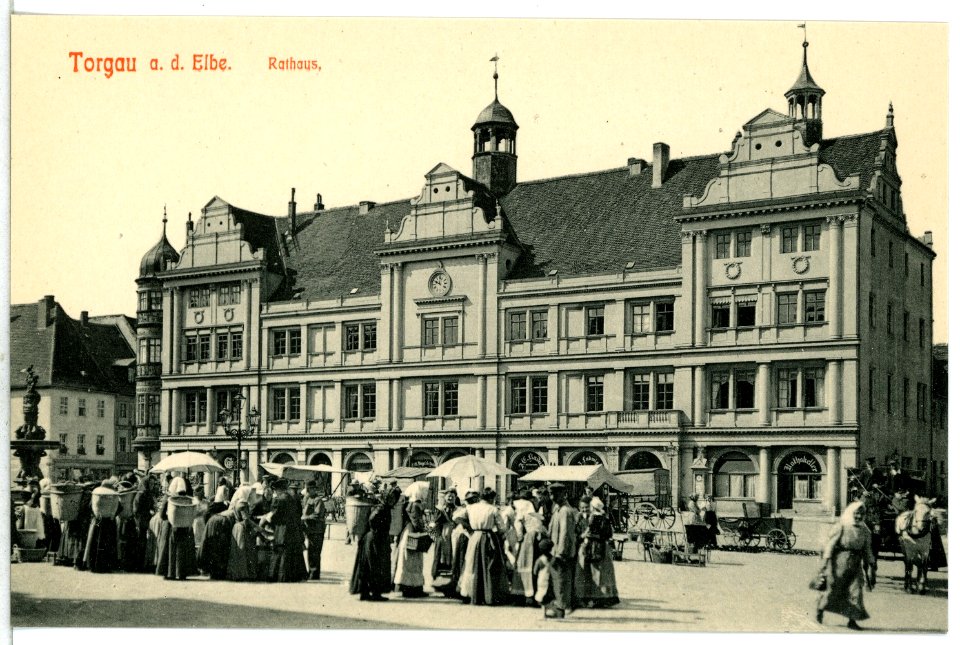 12898-Torgau-1911-Rathaus-Brück & Sohn Kunstverlag