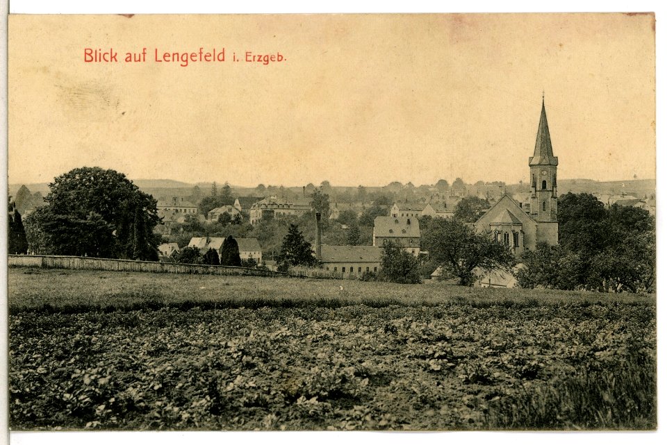 13405-Lengefeld-1911-Blick auf Lengefeld-Brück & Sohn Kunstverlag