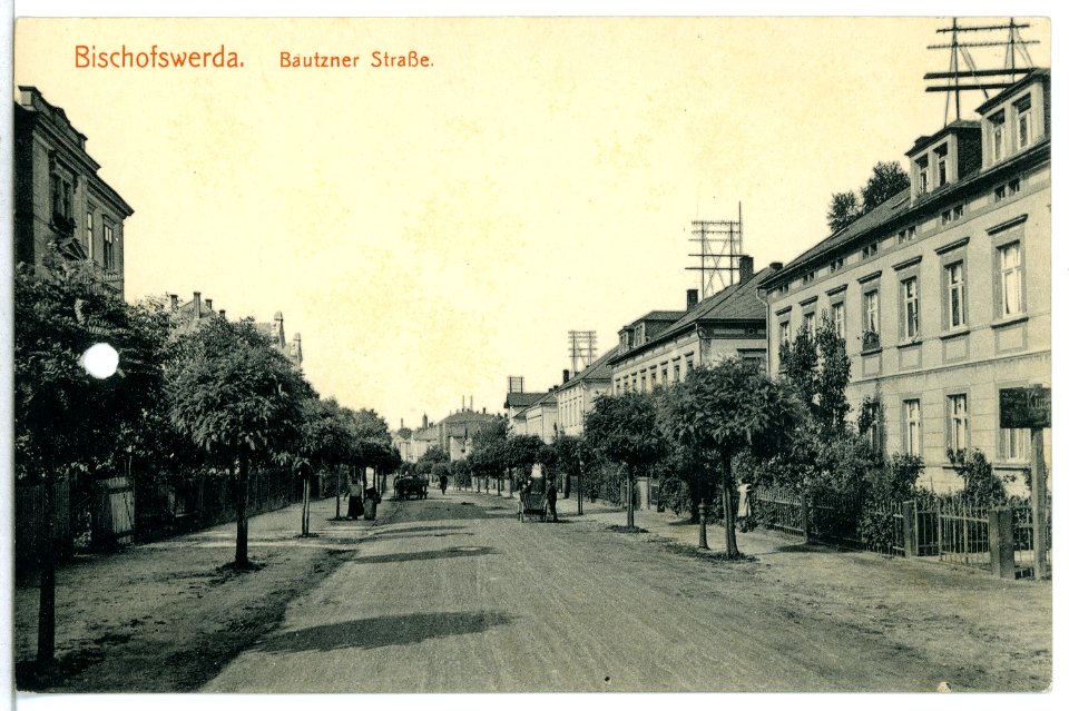 13008-Bischofswerda-1911-Bautzner Straße-Brück & Sohn Kunstverlag