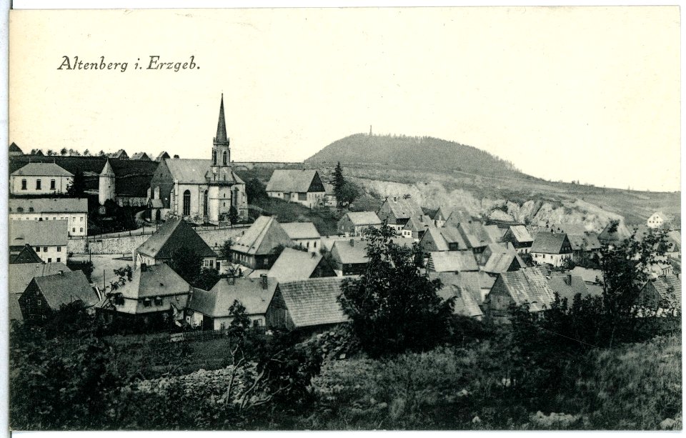 13849-Altenberg-1912-Blick auf Altenberg-Brück & Sohn Kunstverlag