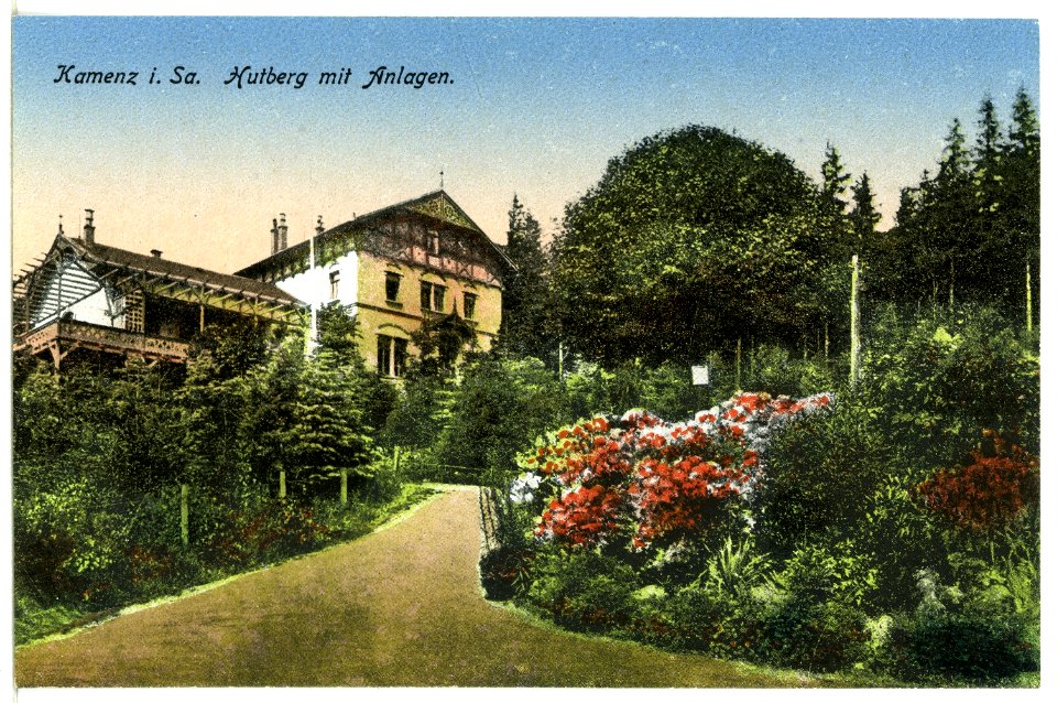 12785-Kamenz-1911-Hutberg mit Anlagen-Brück & Sohn Kunstverlag