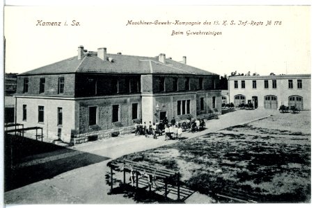 12536-Kamenz-1911-Maschinengewehr-Kompagnie des 13. Infanterie-Regiment Nr. 178-Brück & Sohn Kunstverlag