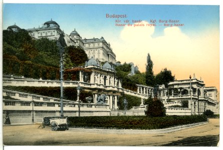 12798-Budapest-1911-Königliche Burg - Bazar-Brück & Sohn Kunstverlag