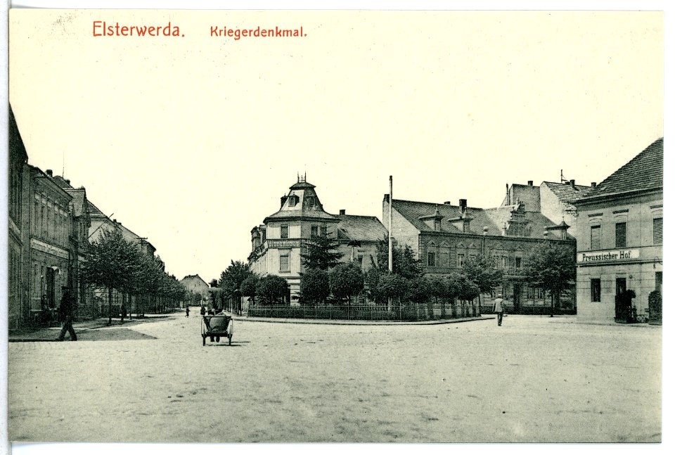 12564-Elsterwerda-1911-Kriegerdenkmal-Brück & Sohn Kunstverlag