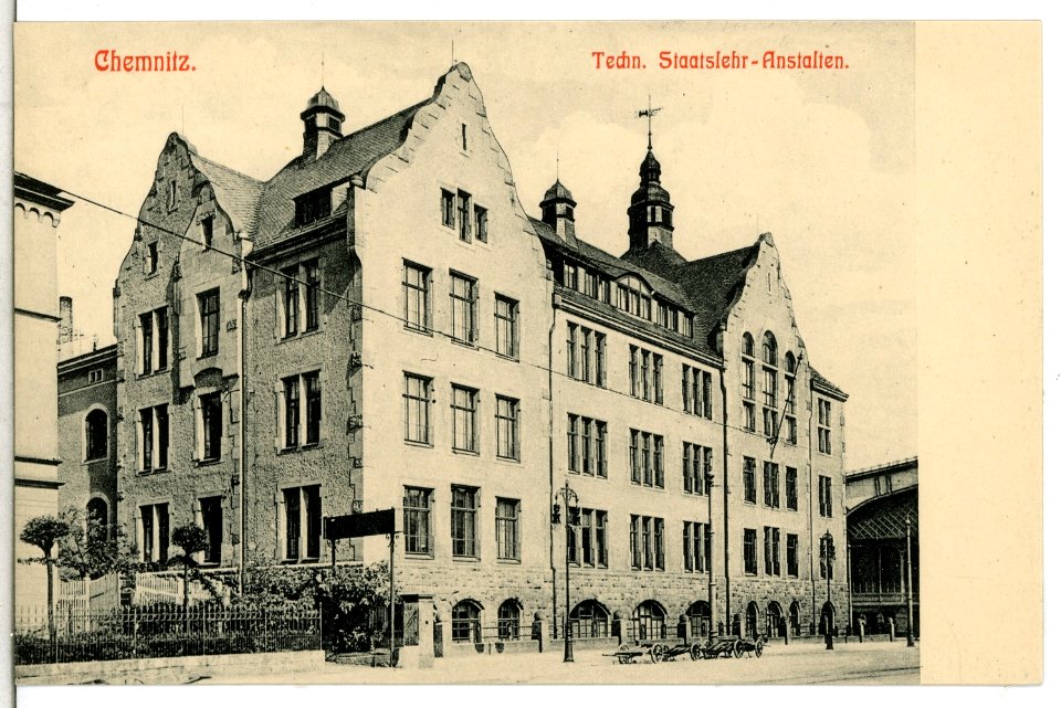 13429-Chemnitz-1911-Staatslehranstalten-Brück & Sohn Kunstverlag