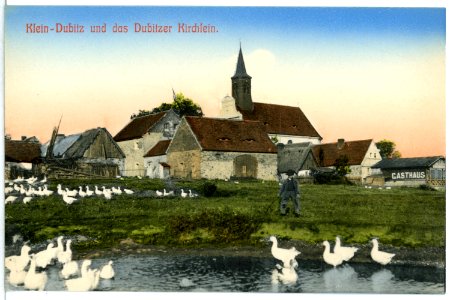 12770-Dubitz-1911-Klein Dubitz und Dubitzer Kirchlein-Brück & Sohn Kunstverlag