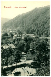 12856-Tharandt-1911-Blick ins Badetal-Brück & Sohn Kunstverlag