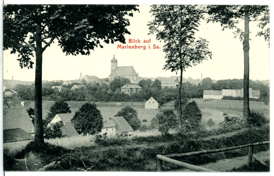 13408-Marienberg-1911-Blick auf Marienberg-Brück & Sohn Kunstverlag