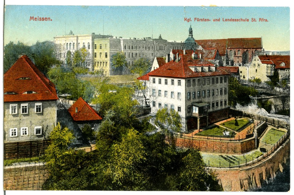13208-Meißen-1911-Königliche Fürsten- und Landesschule St. Afra-Brück & Sohn Kunstverlag