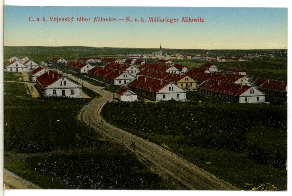 12832-Milowitz-1911-Militärlager-Brück & Sohn Kunstverlag