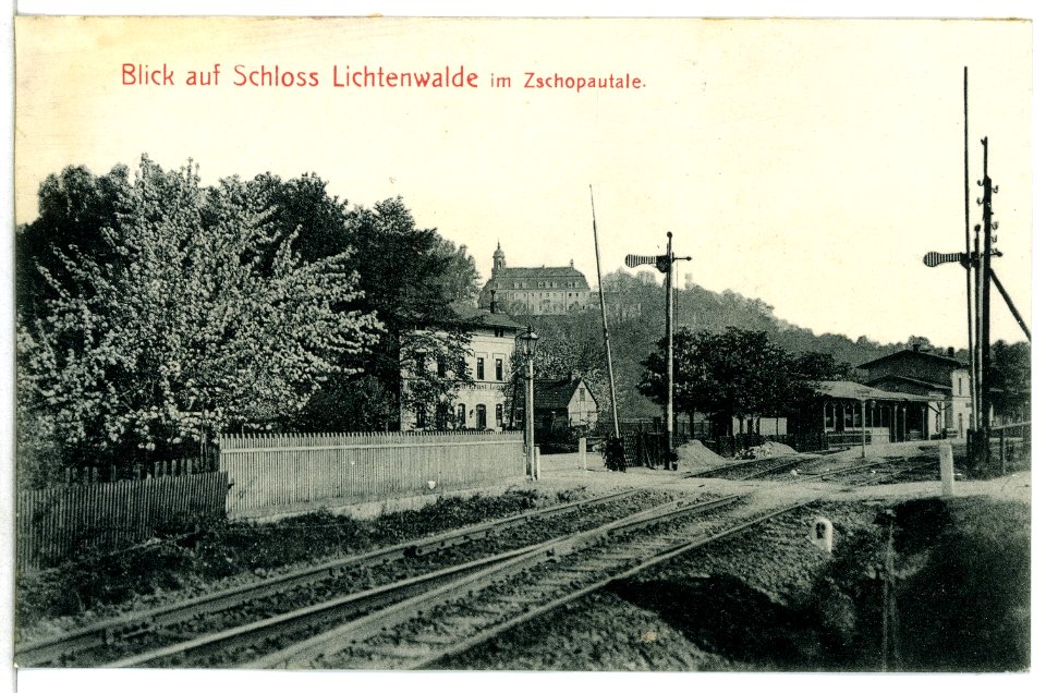 13219-Lichtenwalde-1911-Schloß-Brück & Sohn Kunstverlag