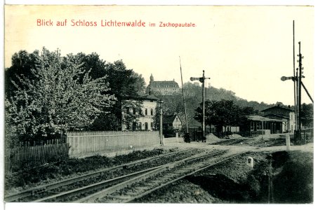 13219-Lichtenwalde-1911-Schloß-Brück & Sohn Kunstverlag
