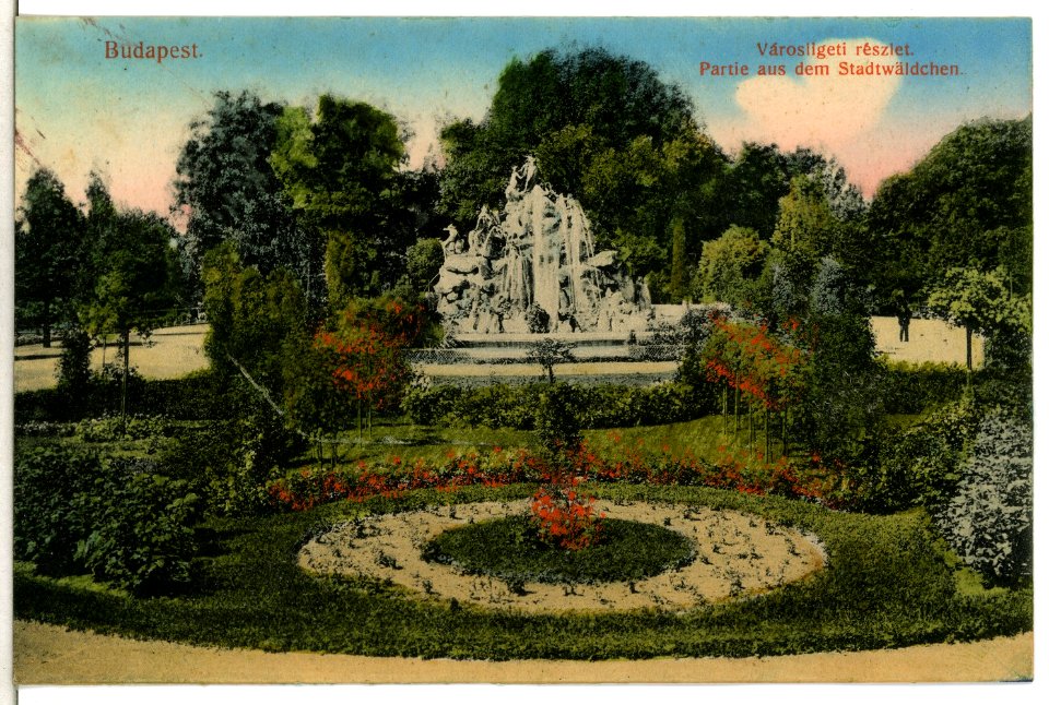 13246-Budapest-1911-Stadtwäldchen-Brück & Sohn Kunstverlag