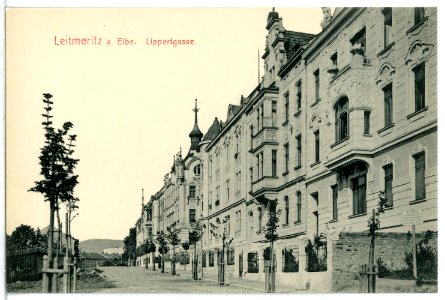 12854-Leitmeritz-1911-Lippertgasse-Brück & Sohn Kunstverlag