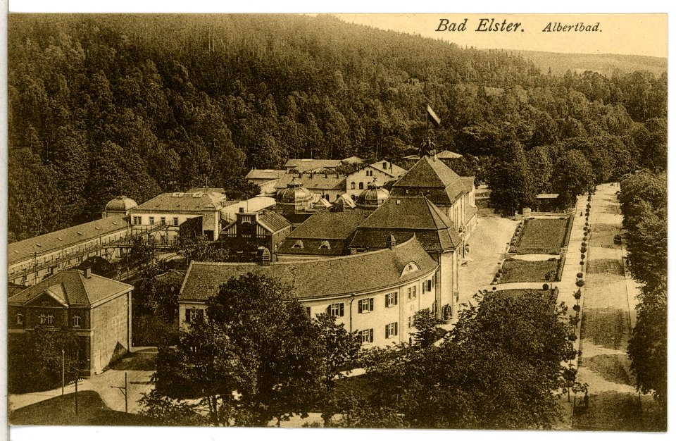 15359-Bad Elster-1913-Königliches Albertbad-Brück & Sohn Kunstverlag