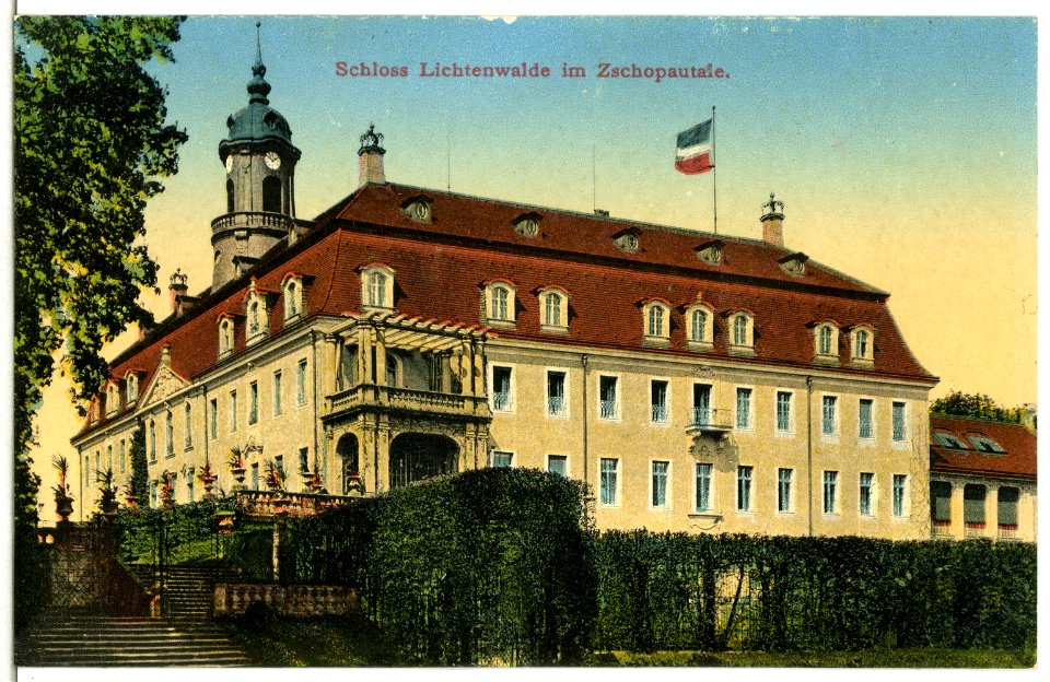 13293-Lichtenwalde-1911-Schloß-Brück & Sohn Kunstverlag