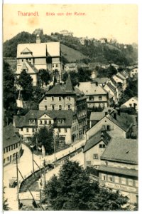 12880-Tharandt-1911-Blick von der Ruine-Brück & Sohn Kunstverlag
