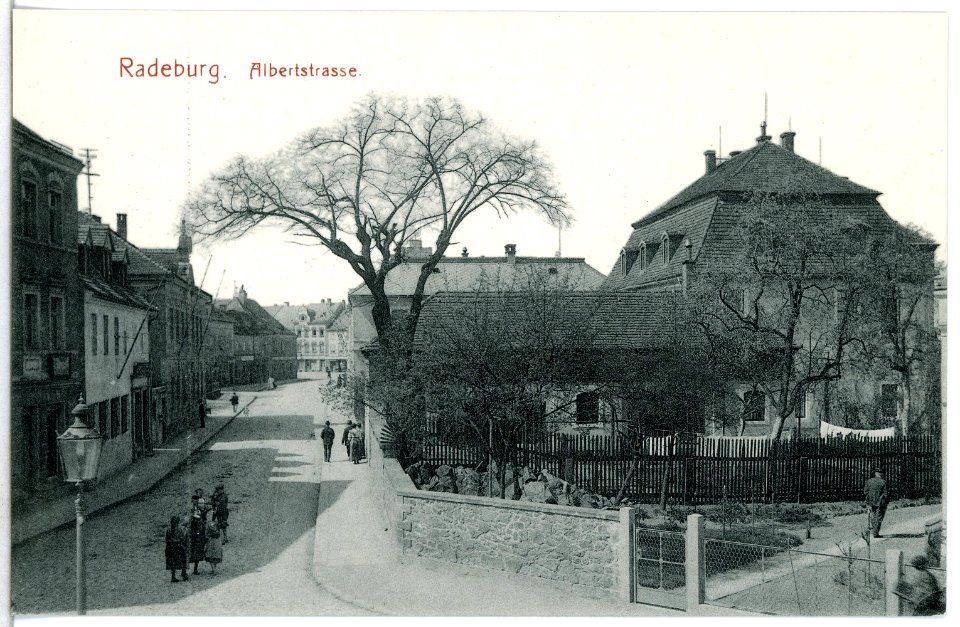 13137-Radeburg-1911-Albertstraße-Brück & Sohn Kunstverlag