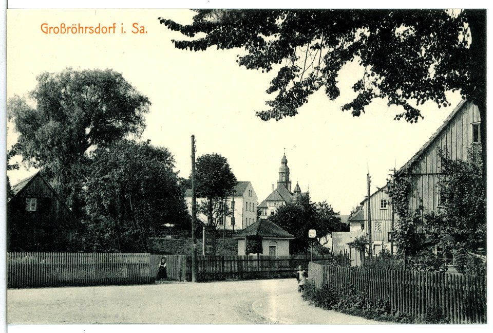15167-Großröhrsdorf-1912-Straße-Brück & Sohn Kunstverlag