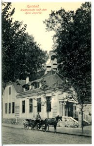 15345-Karlsbad-1913-Drathseilbahn - Station-Brück & Sohn Kunstverlag