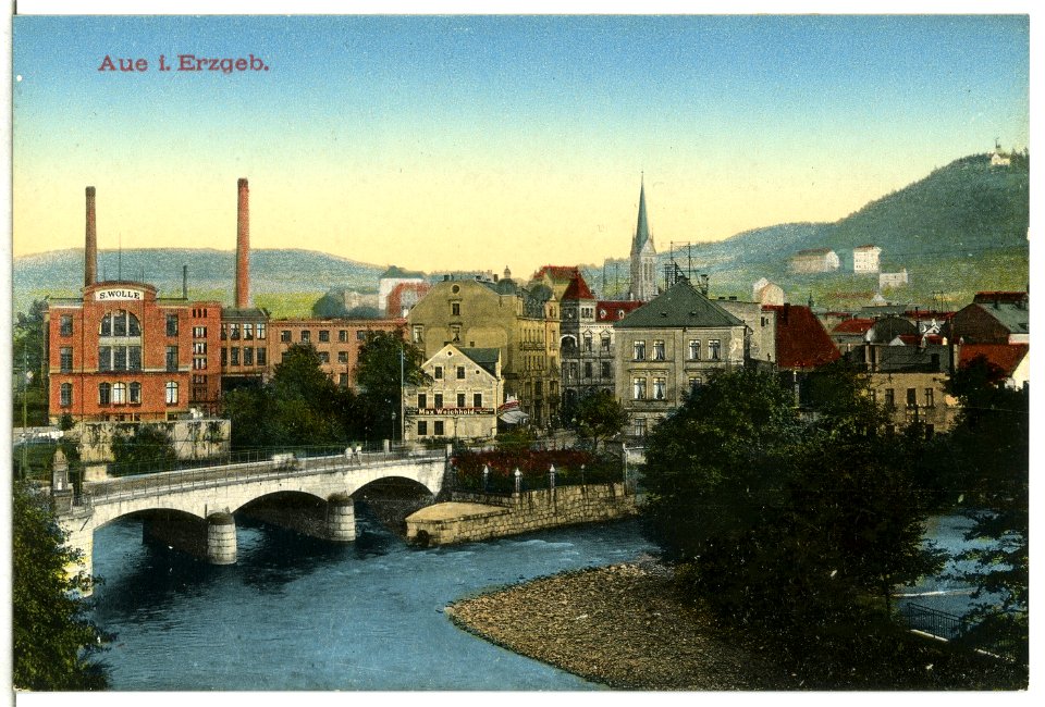 13194-Aue-1911-Blick auf Aue-Brück & Sohn Kunstverlag