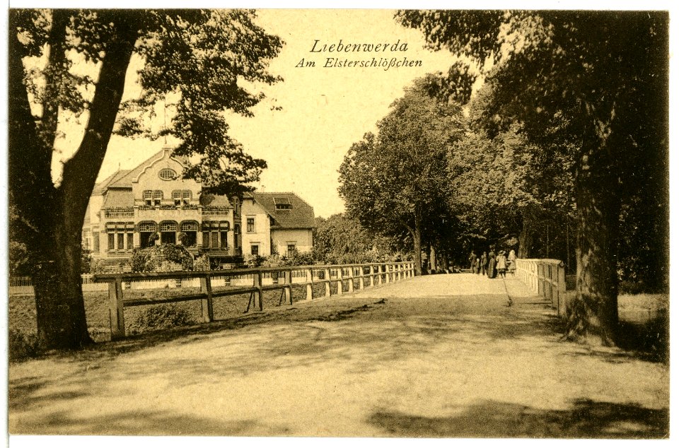 13114-Liebenwerda-1911-Am Elsterschlößchen-Brück & Sohn Kunstverlag