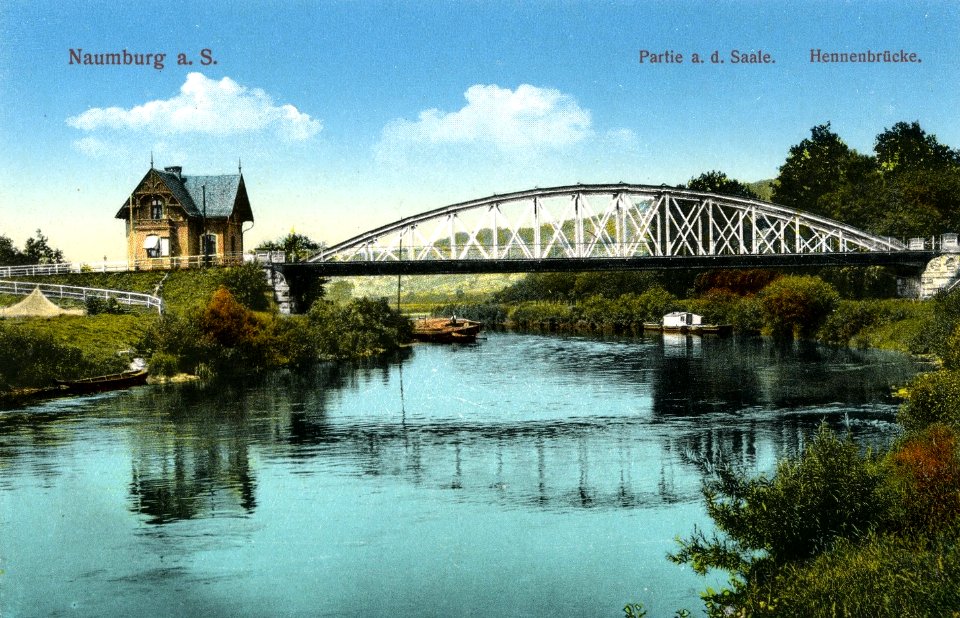 15405-Naumburg-1913-Hennenbrücke-Brück & Sohn Kunstverlag