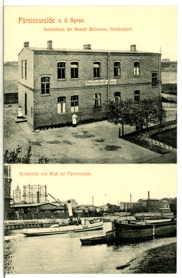 13299-Fürstenwalde-1911-Anstalt Bethanien und Spreehafen-Brück & Sohn Kunstverlag